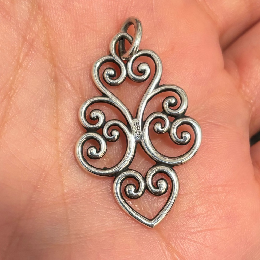 James Avery Jubilant Heart Pendant - Picture 3 of 3
